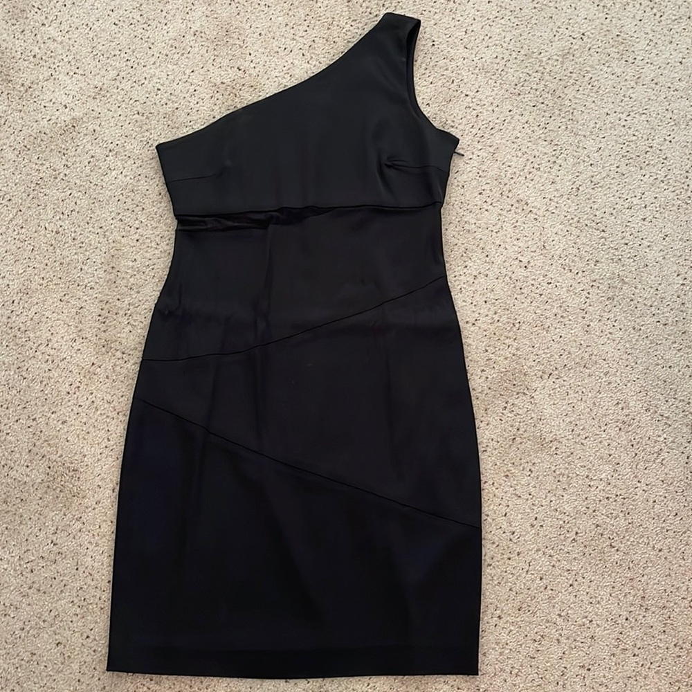 Sexy off the shoulder black evening dress